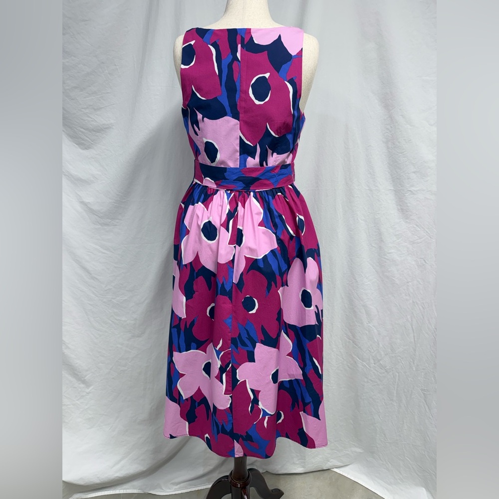 Banana Republic Factory Sleeveless Self-Belted V Neck Midi Dress - Picture 3 of 13